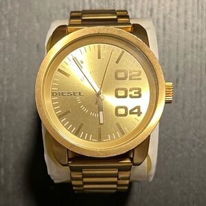Diesel Men's DZ1466 Gold Stainless-Steel Quartz Fashion Watch